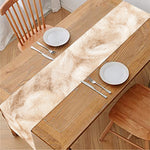 Sheepskin Print Table Runner