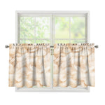 Sheepskin Print Tier Curtains