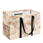 Sheepskin Print Utility Tote Bag