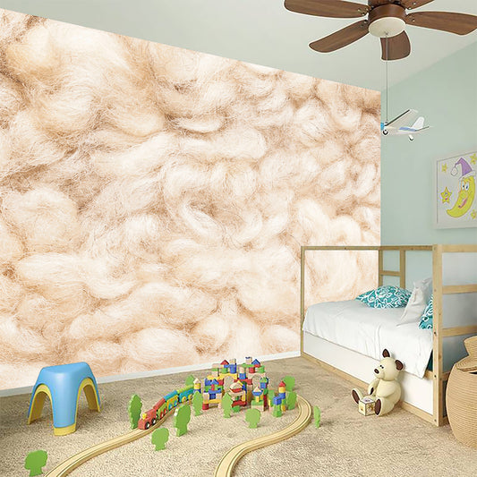 Sheepskin Print Wall Sticker