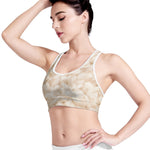 Sheepskin Print Women's Sports Bra