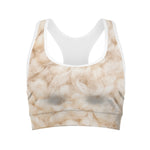 Sheepskin Print Women's Sports Bra