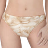 Sheepskin Print Women's Thong