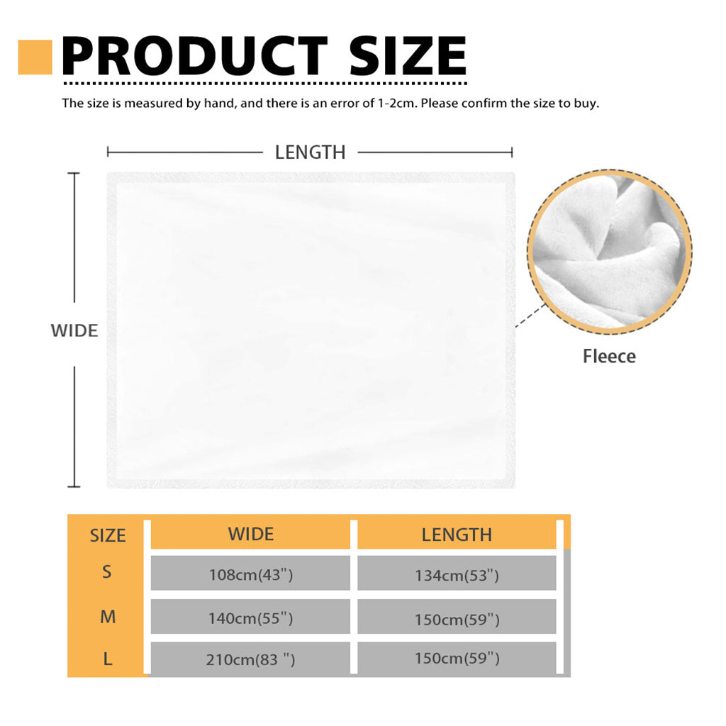 White And Black Sunflower Pattern Print Sherpa Blanket