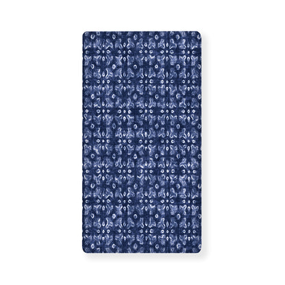 Shibori Floral Pattern Print Baby Crib Sheet