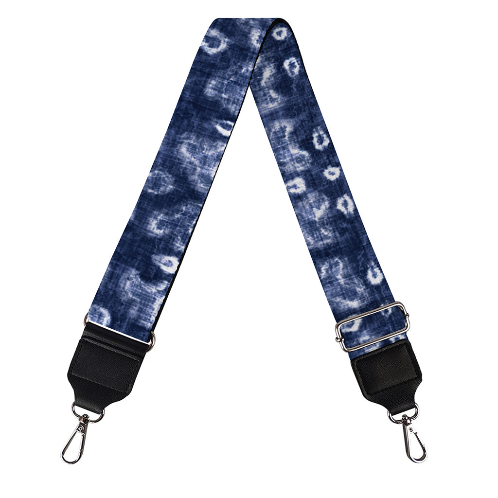 Shibori Floral Pattern Print Bag Strap