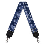 Shibori Floral Pattern Print Bag Strap