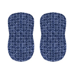 Shibori Floral Pattern Print Bar Stool Covers