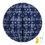 Shibori Floral Pattern Print Basketball