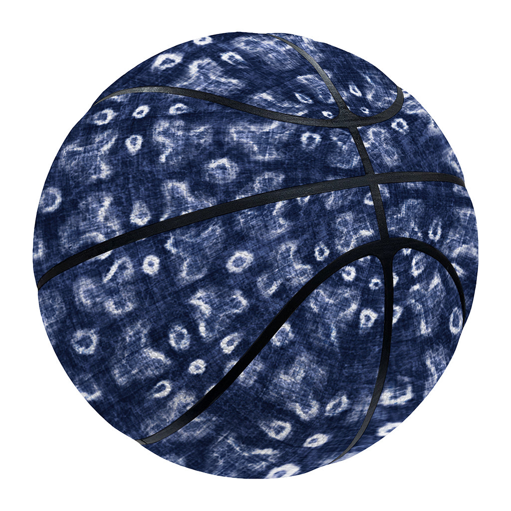 Shibori Floral Pattern Print Basketball