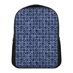 Shibori Floral Pattern Print Casual Backpack