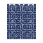 Shibori Floral Pattern Print Curtain