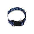 Shibori Floral Pattern Print Dog Collar