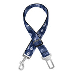 Shibori Floral Pattern Print Dog Seat Belt