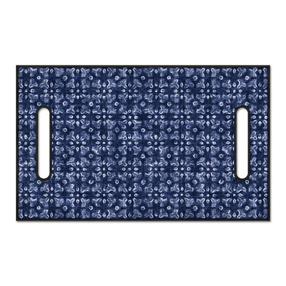 Shibori Floral Pattern Print Golf Cart Seat Cover