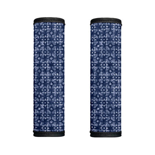Shibori Floral Pattern Print Handle Covers