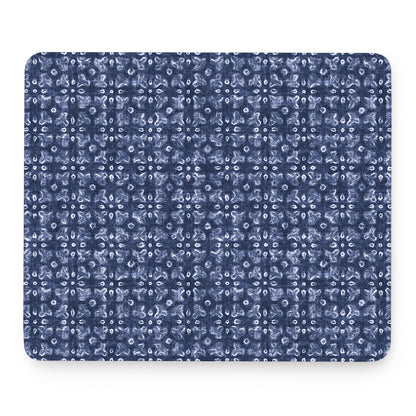Shibori Floral Pattern Print Mouse Pad