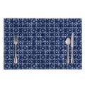 Shibori Floral Pattern Print Placemat
