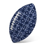 Shibori Floral Pattern Print Rugby Ball