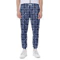 Shibori Floral Pattern Print Joggers