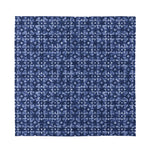 Shibori Floral Pattern Print Silk Bandana