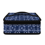 Shibori Floral Pattern Print Small Lunch Bag