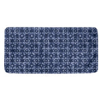Shibori Floral Pattern Print Towel