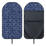 Shibori Floral Pattern Print Waterproof Car Seat Cover