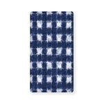 Shibori Grid Pattern Print Baby Crib Sheet