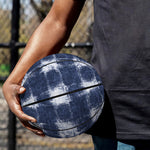 Shibori Grid Pattern Print Basketball