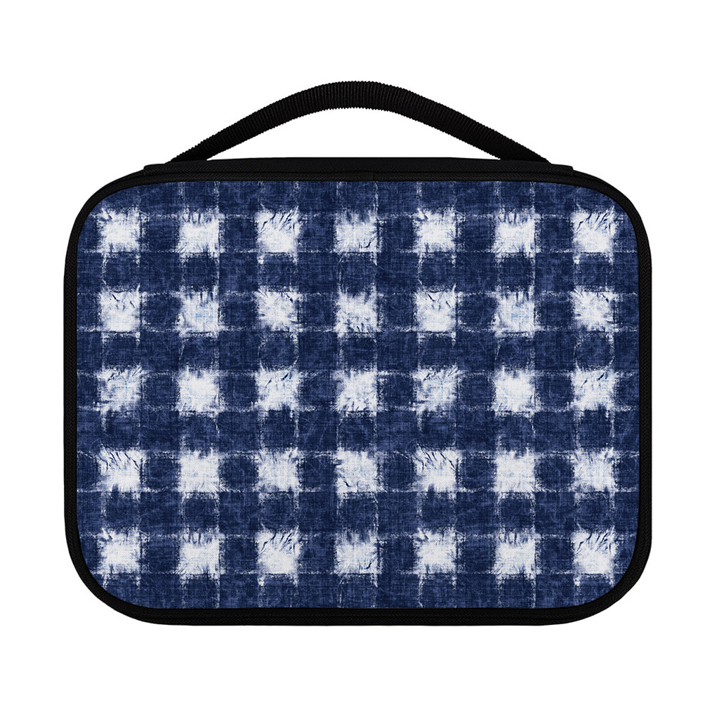 Shibori Grid Pattern Print Classic Bible Case