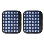 Shibori Grid Pattern Print Handle Covers