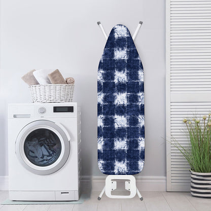 Shibori Grid Pattern Print Ironing Board Cover