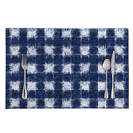 Shibori Grid Pattern Print Placemat