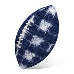 Shibori Grid Pattern Print Rugby Ball