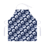 Shibori Motif Pattern Print Adjustable Apron