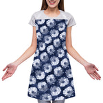 Shibori Motif Pattern Print Adjustable Apron