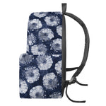 Shibori Motif Pattern Print Backpack
