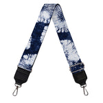 Shibori Motif Pattern Print Bag Strap