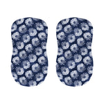 Shibori Motif Pattern Print Bar Stool Covers