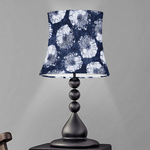 Shibori Motif Pattern Print Bell Lamp Shade