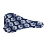 Shibori Motif Pattern Print Bicycle Seat Cover