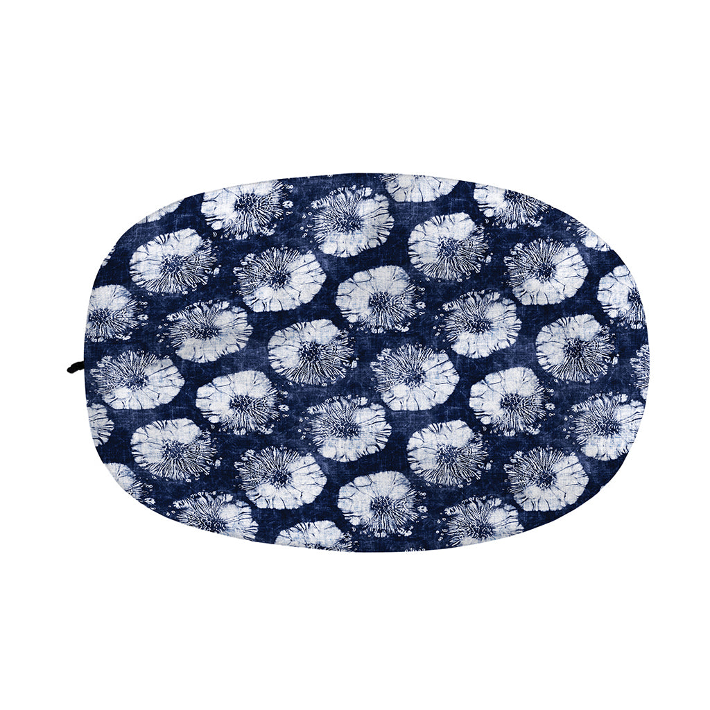 Shibori Motif Pattern Print Car Side Mirror Covers