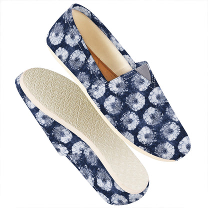 Shibori Motif Pattern Print Casual Shoes