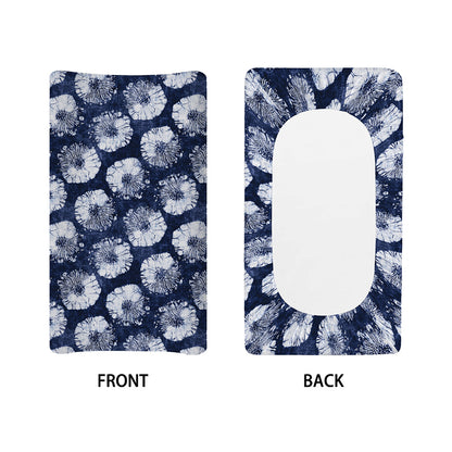 Shibori Motif Pattern Print Changing Pad Cover