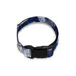 Shibori Motif Pattern Print Dog Collar
