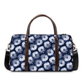 Shibori Motif Pattern Print Duffel Bag