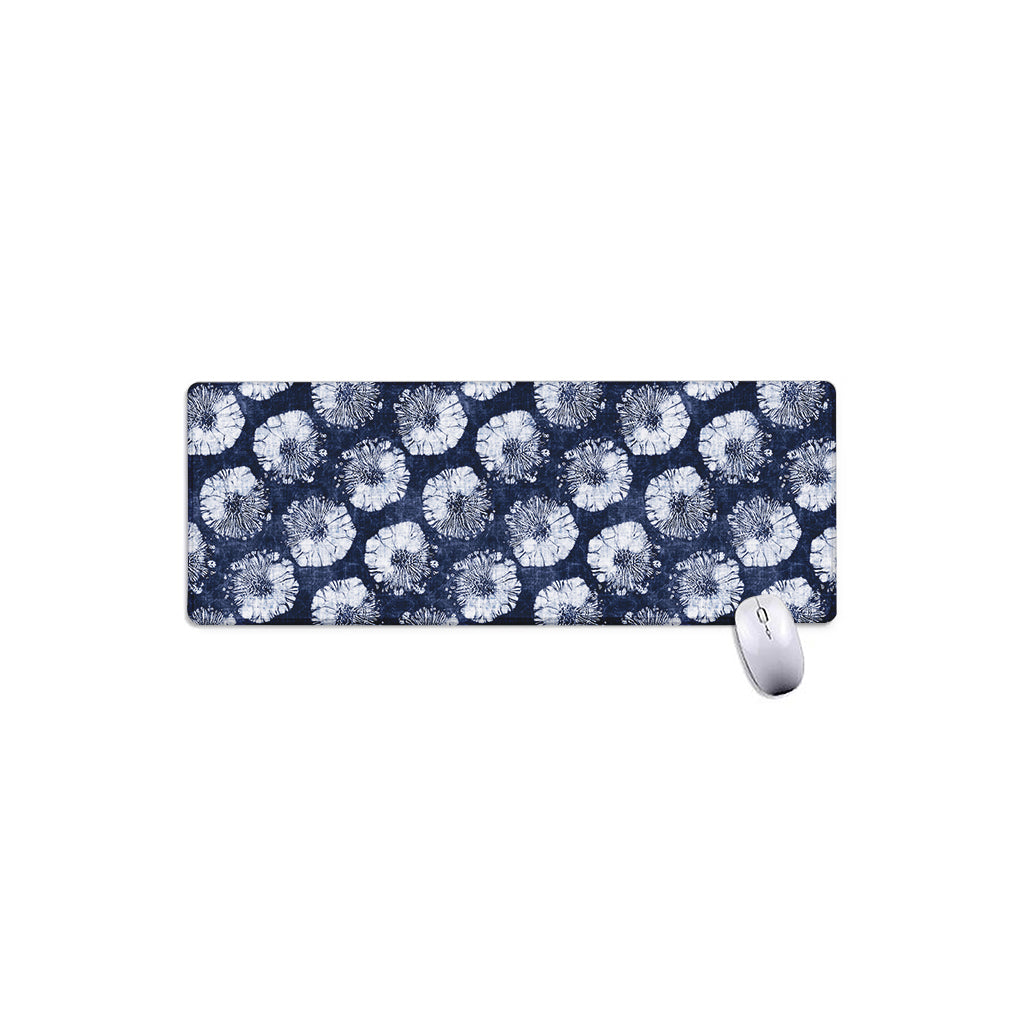 Shibori Motif Pattern Print Extended Mouse Pad