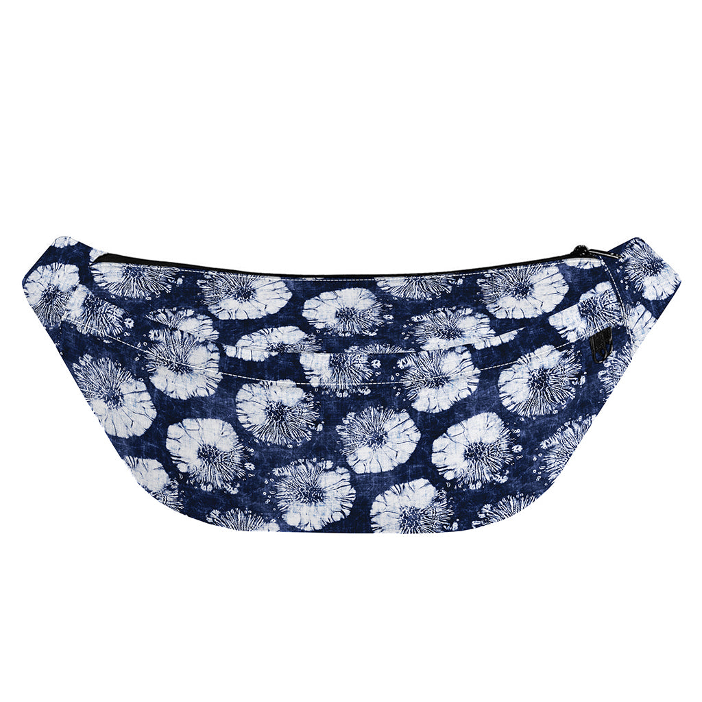 Shibori Motif Pattern Print Fanny Pack