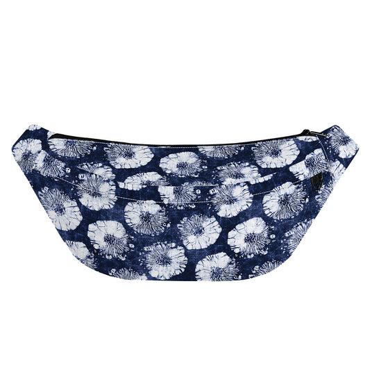 Shibori Motif Pattern Print Fanny Pack